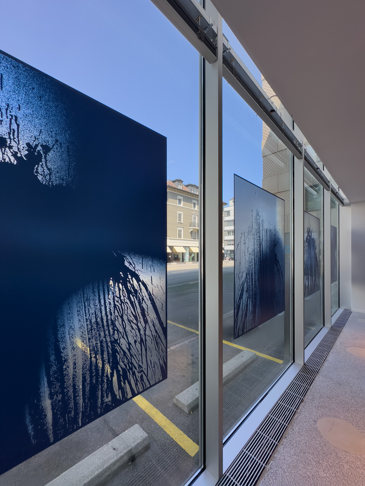 Bossard Wettstein Project - Farbanschlag (Paint Attack) - Art in Architecture, 2025